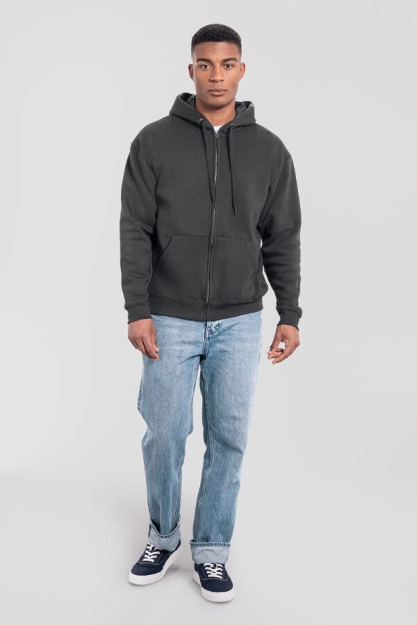 Mikina s kapucí z těžké bavlny Iconic Premium Hooded Sweat Jacket