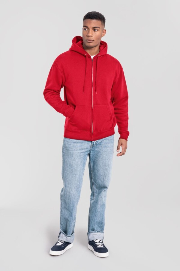 Mikina s kapucí z těžké bavlny Iconic Premium Hooded Sweat Jacket