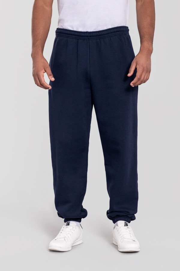 Tepláky z těžké bavlny - Iconic Premium Elasticated Cuff Jog Pants