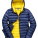 RT194M Mens Snow Bird Padded Jacket - RT194M-Navy-Yellow - variant Ls 1000157117