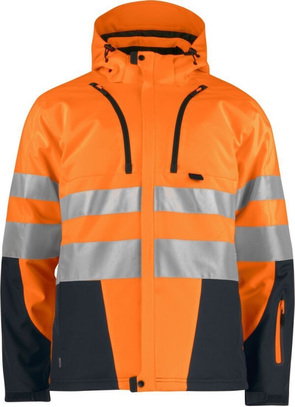 3-vrstvá bezpečnostní softshellová bunda 6420 Padded Softshell