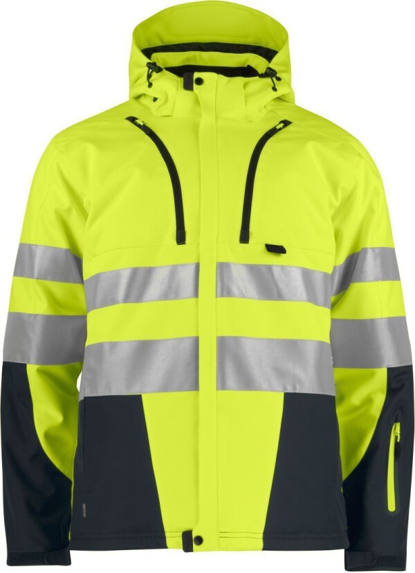 3-vrstvá bezpečnostní softshellová bunda 6420 Padded Softshell