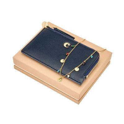 Set Séraphine (card holder & necklace)