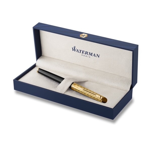 Plnicí pero Waterman Hemisphere Opera SE DLX Black GT - hrot M