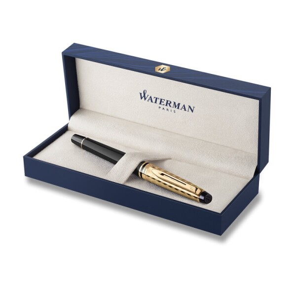 Plnicí pero Waterman Expert Opera SE DLX Black GT - hrot M