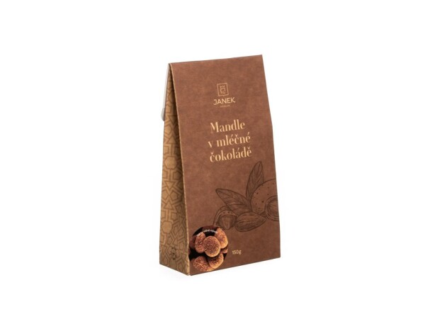 Mandle s mléčnou čokoládou a skořicí 150 g