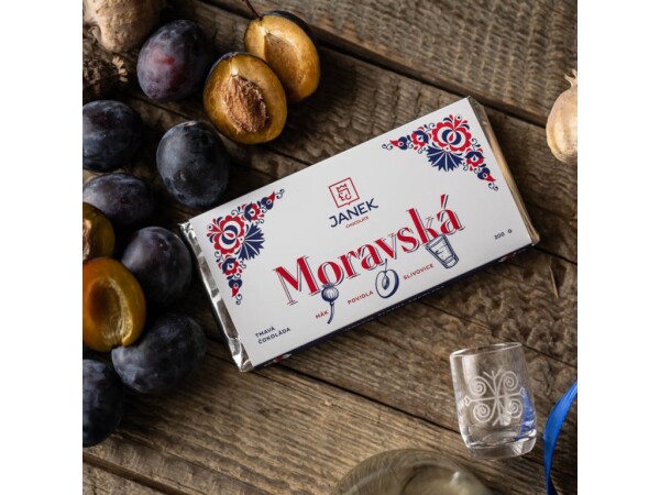 JANKOVA plněná moravská čokoláda