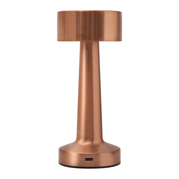 Nerezová stolní lampa MUSHROOM
