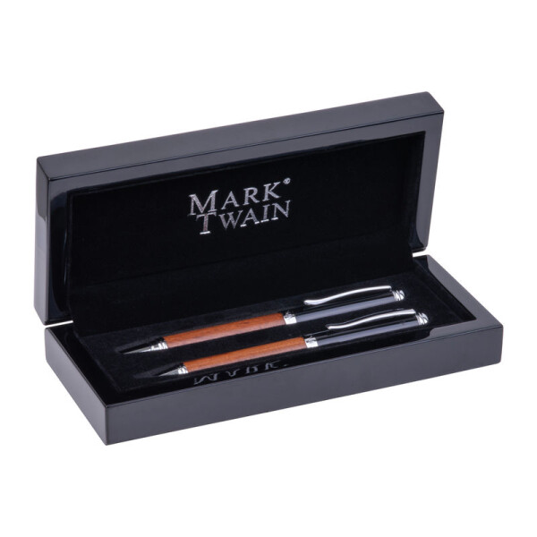 Dřevěná sada rtů Mark Twain