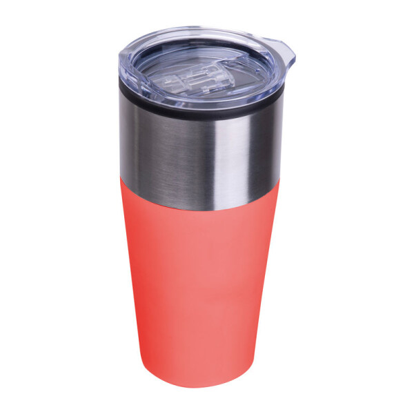 Termohrnek s plastovým vnitřkem, 600 ml