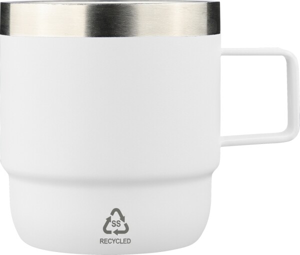 Dvoustěnný hrnek z recyklované nerezové oceli, 180 ml