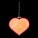 HEART REFLECT přívěsek,  červená - R73162_08_b - variant Pr R73162.08