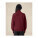 Unisexová mikina na zip Trailer 2.0 - stsu253-burgundy-studio-main-back - variant 