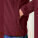 Pánská fleecová bunda Stanley Guider - stjm238-burgundy_studio_lifestyle_detail_front - variant Eg STJM238C2441L