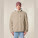 Unisexová bunda Brooker sherpa volného střihu - stju248-desertdust_studio_lifestyle_main_front - variant Eg STJU248C0281L