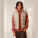 Unisexová prošívaná vesta - stju250-desertdust_studio_lifestyle_main_front - variant Eg STJU250C0281L