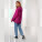 Unisexová bunda přes hlavu Speeder - stju834-orchidflower_studio_lifestyle_main_front - variant Eg STJU834C0681L