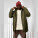 Unisexová zateplená parka - stju841-britishkhaki_studio_lifestyle_main_front - variant Eg STJU841C0081L