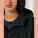 Dámská softshellová mikina s kapucí Stella Discoverer - stjw159-black_studio_lifestyle_detail_front - variant Eg STJW159C0021L