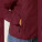 Dámská fleecová bunda Stella Guider - stjw239-burgundy_studio_lifestyle_detail_front - variant Eg STJW239C2441L