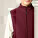 Dámská fleecová bunda bez rukávů Stella Quester - stjw241-burgundy_studio_lifestyle_detail_front - variant Eg STJW241C2441L