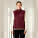 Dámská fleecová bunda bez rukávů Stella Quester - stjw241-burgundy_studio_lifestyle_main_front - variant Eg STJW241C2441L