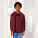 Dětská mikina s kapucí Mini Cruiser 2.0 - stsk180-burgundy_studio_lifestyle_main_front - variant Eg STSK180C24403