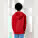 Dětská mikina s kapucí Mini Cruiser 2.0 - stsk180-red_studio_lifestyle_main_back - variant Eg STSK180C00403