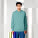 Unisexová mikina s kapucí středního střihu Archer - stsu011-tealmonstera_studio_lifestyle_main_front - variant Eg STSU011C0601L