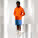 Unisex mikina s kapucí Drummer 2.0 - stsu168-brightorange_studio_lifestyle_main_front - variant Eg STSU168C0131L