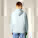 Unisex mikina s kapucí Cruiser 2.0 - stsu177-blueice_studio_lifestyle_main_back - variant Eg STSU177C7281L