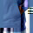 Unisex mikina s kapucí Cruiser 2.0 - stsu177-brightblue_studio_lifestyle_detail_front - variant Eg STSU177C0531L