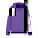Unisex mikina s kapucí Cruiser 2.0 - stsu177-purplelove_packshot_main_back - variant Eg STSU177C1151L