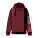 Unisex mikina s kapucí Cultivator 2.0 na zip - stsu179-burgundy_packshot_main_back - variant Eg STSU179C2441L