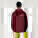 Unisex mikina s kapucí Cultivator 2.0 na zip - stsu179-burgundy_studio_lifestyle_main_back - variant Eg STSU179C2441L