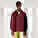 Unisex mikina s kapucí Cultivator 2.0 na zip - stsu179-burgundy_studio_lifestyle_main_front - variant Eg STSU179C2441L