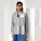 Unisex mikina s kapucí Cultivator 2.0 na zip - stsu179-heathergrey_studio_lifestyle_main_front - variant Eg STSU179C2501L