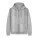 Unisex mikina s kapucňou na zips Mixer - stsu205-heathergrey_packshot_main_front - variant Eg STSU205C2501L