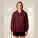 Unisex mikina s kapucí Connector 2.0 středního střihu s kapucí na zip - stsu207-burgundy_studio_lifestyle_main_front - variant Eg STSU207C2441L