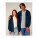 Unisex mikina s kapucí Connector 2.0 středního střihu s kapucí na zip - stsu207-frenchnavy_duo_main_front - variant Eg STSU207C7271L