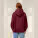 Unisex mikina s kapsou Sounder s boční kapsou - stsu229-burgundy_studio_lifestyle_main_back - variant Eg STSU229C2441L