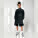 Unisexová mikina Miller Dry s volným zipem a čtvrtinovým zipem - stsu795-black_studio_lifestyle_main_front - variant Eg STSU795C0021L