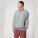 Unisexová mikina Miller Dry s volným zipem a čtvrtinovým zipem - stsu795-heathergrey_studio_lifestyle_main_front - variant Eg STSU795C2501L