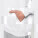 Unisexová mikina s kapucí Cooper Dry - stsu797-white_studio_lifestyle_detail_front - variant Eg STSU797C0011L