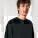 Unisexová volná mikina Radder - stsu857-black_studio_lifestyle_detail_front - variant Eg STSU857C0021L