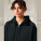Stella Ida dámská mikina na zip s kapucí - stsw214-black_studio_lifestyle_detail_front - variant Eg STSW214C0021L