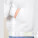 Stella Ida dámská mikina na zip s kapucí - stsw214-white_studio_lifestyle_detail_front - variant Eg STSW214C0011L