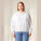 Stella Ida dámská mikina na zip s kapucí - stsw214-white_studio_lifestyle_main_front - variant Eg STSW214C0011L