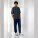 Blaster unisex oversized tričko s vysokým výstřihem - sttu815-indiainkgrey_studio_lifestyle_main_front - variant Eg STTU815C7151L