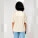 Blaster unisex oversized tričko s vysokým výstřihem - sttu815-naturalraw_studio_lifestyle_main_back - variant Eg STTU815C0541L